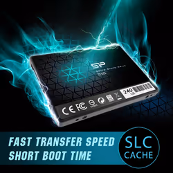 Silicon Power Slim S55 2.5&quot; 240 Go Série ATA III TLC