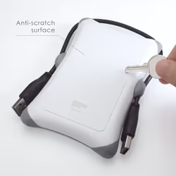 Silicon Power Armor A30 disque dur externe 1000 Go Blanc
