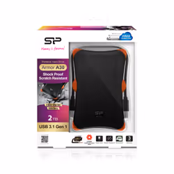 Silicon Power Armor A30 disque dur externe 2000 Go Noir