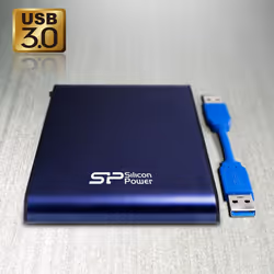 Silicon Power Armor A80 disque dur externe 2 To Bleu - Vue supplémentaire 4