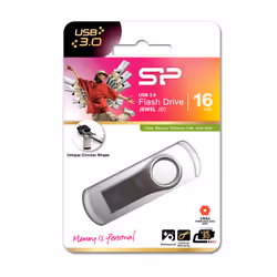 Silicon Power Jewel J80 lecteur USB flash 16 Go USB Type-A 3.2 Gen 1 (3.1 Gen 1) Titane - Vue supplémentaire 5
