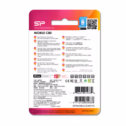 Silicon Power Mobile C80 lecteur USB flash 64 Go USB Type-A / 3.2 Gen 1 (3.1 Gen 1) Titane - Vue supplémentaire 5
