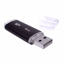 Silicon Power Ultima U02 lecteur USB flash 16 Go USB Type-A 2.0 Noir - Vue supplémentaire 4