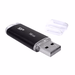 Silicon Power Ultima U02 lecteur USB flash 16 Go USB Type-A 2.0 Noir - Vue supplémentaire 5