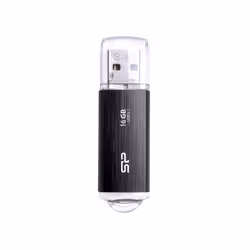 Silicon Power Blaze B02, 16 Go, USB Type-A, 3.2 Gen 1 (3.1 Gen 1), Casquette, 8 g, Noir