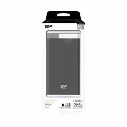 Silicon Power Power S55, 5000 mAh, Lithium Polymère (LiPo), Noir