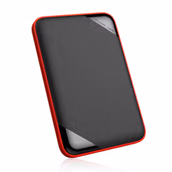 Silicon Power Armor A62, 1000 Go, 2.5", 3.2 Gen 1 (3.1 Gen 1), Noir, Rouge