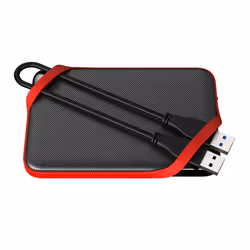 Silicon Power Armor A62 disque dur externe 2000 Go Noir, Rouge