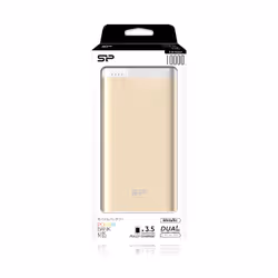 Silicon Power Power S105 Lithium Polymère (LiPo) 10000 mAh Champagne - Vue supplémentaire 4