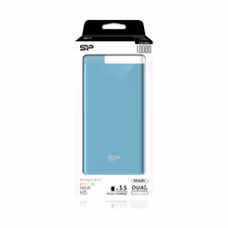 Silicon Power Power S105 Lithium Polymère (LiPo) 10000 mAh Bleu