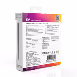 Silicon Power Armor A75 disque dur externe 1000 Go Argent - Vue supplémentaire 8