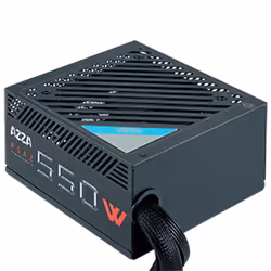 Azza PSAZ-550W, 550 W, 110 - 240 V, 20+4 pin ATX, PC, ATX, 80 PLUS Bronze
