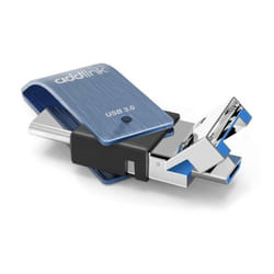 Clé USB Addlink OTG 3en1 USB 3.1 + USB Type C + Micro USB / 16 Go
