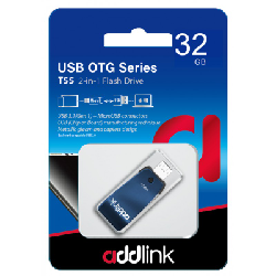 Clé USB Addlink T55 OTG 2en1 USB 3.1 + Micro USB / 32 Go