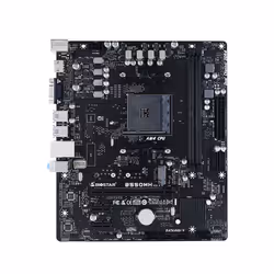Biostar B550MH Ver. 6.0, AMD, Emplacement AM4, AMD Ryzen 3,AMD Ryzen 5,AMD Ryzen 7, DDR4-SDRAM, DIMM, 1866,2133,2400,2667,293 ...