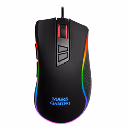 Mars Gaming MM218, Droitier, Optique, 10000 DPI, Noir