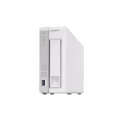 QNAP TS-131P serveur de stockage NAS Tower Ethernet/LAN Gris, Blanc AL212