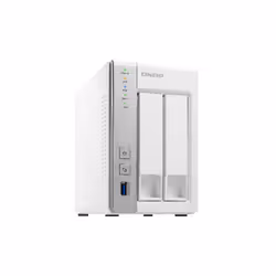 QNAP TS-231P serveur de stockage NAS Bureau Ethernet/LAN Gris, Blanc AL212