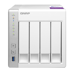 QNAP TS-431P serveur de stockage NAS Tower Ethernet/LAN Blanc AL212