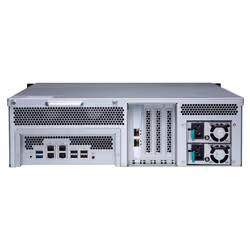 QNAP TS-1673U-RP, NAS, Rack (3 U), SoC AMD Embedded série R, RX-421ND, Noir