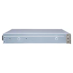 Serveur NAS Rack 1U Éthernet/LAN Noir Inoxydable - 8 Go RAM