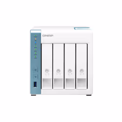 QNAP TS-431K serveur de stockage NAS Tower Ethernet/LAN Blanc Alpine AL-214 (TS-431K)