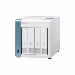 QNAP TS-431K serveur de stockage NAS Tower Ethernet/LAN Blanc Alpine AL-214 (TS-431K) - Vue supplémentaire 4