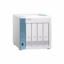 QNAP TS-431K serveur de stockage NAS Tower Ethernet/LAN Blanc Alpine AL-214 (TS-431K) - Vue supplémentaire 5