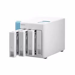 QNAP TS-431K serveur de stockage NAS Tower Ethernet/LAN Blanc Alpine AL-214 (TS-431K) - Vue supplémentaire 6
