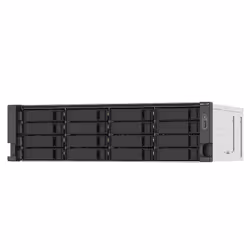 QNAP TS-1673AU-RP-16G, NAS, Rack (3 U), Ryzen Embedded, V1500B, Noir, Gris