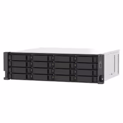 Serveur de Stockage NAS Rack 3U Éthernet/LAN 16 Go Noir/Gris - QNAP TS-1673AU-RP - Vue supplémentaire 5