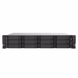QNAP TS-1273AU-RP-8G serveur de stockage NAS Rack (2 U) Ethernet/LAN Noir, Gris V1500B (TS-1273AU-RP-8G)