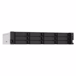 QNAP TS-1273AU-RP-8G serveur de stockage NAS Rack (2 U) Ethernet/LAN Noir, Gris V1500B (TS-1273AU-RP-8G)