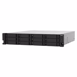 Serveur NAS Rack 2U Éthernet/LAN Noir QNAP TS-1232PXU-RP 4Go - Vue supplémentaire 5