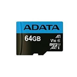 ADATA 64GB, microSDHC, Class 10 mémoire flash 64 Go UHS-I Classe 10
