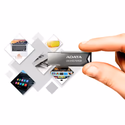 ADATA UV250 lecteur USB flash 32 Go USB Type-A 2.0 Argent - Vue supplémentaire 4