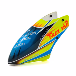 ALIGN 150 Fiberglass Painted Canopy, Auvent RC, Fibre de verre, Multicolore