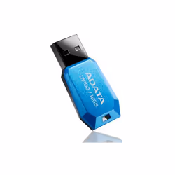 ADATA 8GB UV100, 8 Go, USB Type-A, 2.0, Sans capuchon, 4 g, Bleu