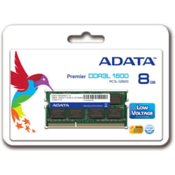 ADATA ADDS1600W8G11-S Barrette Mémoire 8 Go 1 x 8 Go DDR3L 1600 MHz