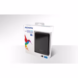 ADATA HV620 2TB, 2 To, 2.5", 3.2 Gen 1 (3.1 Gen 1), Noir