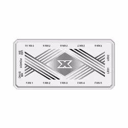 Xigmatek Galaxy III Essential Boitier PC Ventilateur 12 cm Blanc - Vue supplémentaire 9