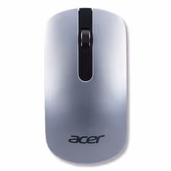 Acer NP.MCE11.00D, Droitier, Optique, RF sans fil, 1200 DPI, Argent