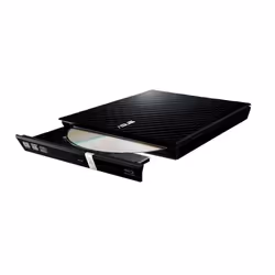Graveur externe ASUS SDRW 08D2S-U - Interface : USB 2.0 - Vitesse de lecture: 24x (CD) / 8x (DVD) - Vitesse d'écriture: 24x (CD) / 8x (DVD±R) / 6x (DVD±R DL) - Vitesse de réécriture: 16x (CD) / 6x (DVD-RW) / 8x (DVD+RW) / 5x (DVD-RAM) - Poids : 280 g - Dimensions : 14.2 cmx2 cmx14.2 cm - Couleur : Noir -