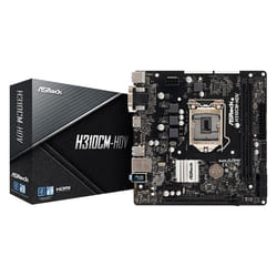Asrock H310CM-HDV LGA 1151 (Emplacement H4) Micro ATX Intel H310