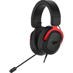 ASUS TUF Gaming H3 Casque Arceau Noir, Rouge Connecteur de 3,5 mm