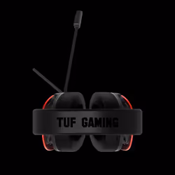 ASUS TUF Gaming H3 Casque Arceau Noir, Rouge Connecteur de 3,5 mm
