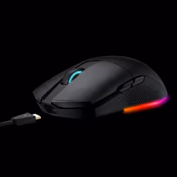 ASUS ROG Pugio II souris RF Wireless+Bluetooth+USB Type-A Optique 16000 DPI Ambidextre