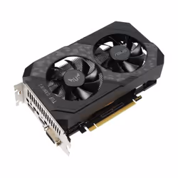ASUS TUF Gaming TUF-GTX1650-4GD6-P-GAMING, GeForce GTX 1650, 4 Go, GDDR6, 128 bit, 7680 x 4320 pixels, PCI Express x16 3.0