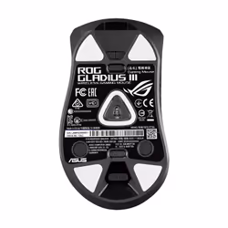 ASUS ROG Gladius III Wireless souris Droitier RF Wireless+Bluetooth+USB Type-A Optique 19000 DPI - Vue supplémentaire 10