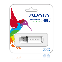 ADATA C906 lecteur USB flash 16 Go USB Type-A 2.0 Blanc